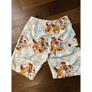 Ron Jon Surf Shop Board Shorts Men's tropical floral Swimming Surf 36